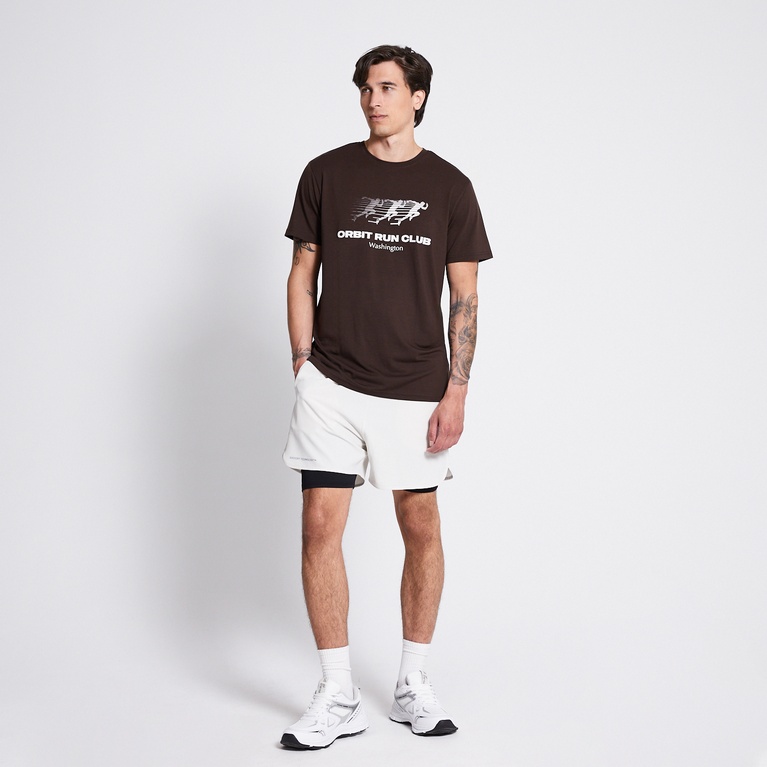 Training tee "Goal Tee" Dark Brown
